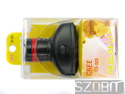 SZOBM ZY-T200L CREE Q5 LED 5 Modes Aluminum Flashlight (titanium